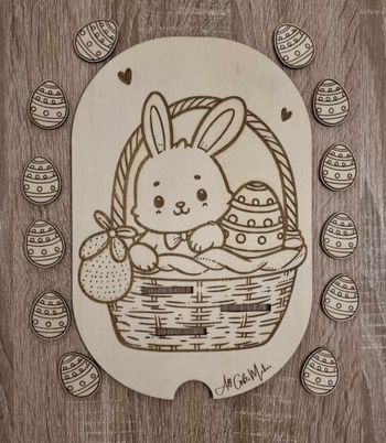 Insert lapin pâques