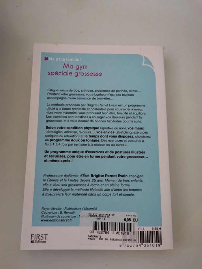 Livre "Ma gym spéciale grossesse" - photo numéro 2