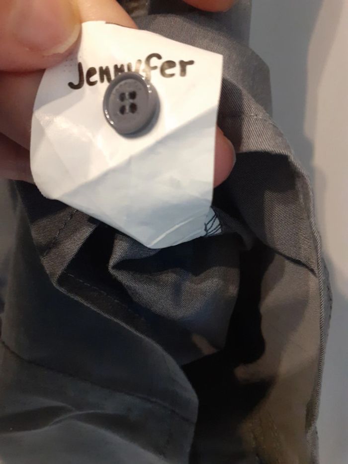 Chemise  gris Claire - photo numéro 7