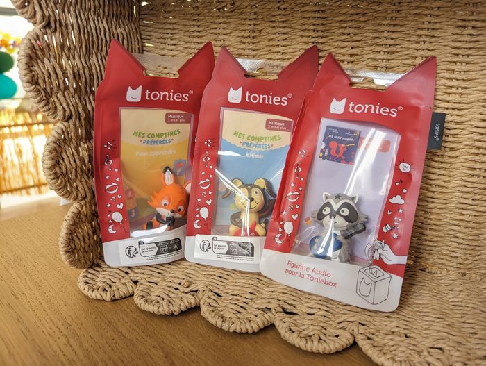 Lot 3 tonies musicaux