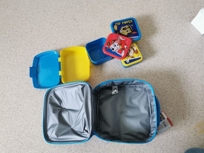 Sac à goûter avec boîtes - photo numéro 2