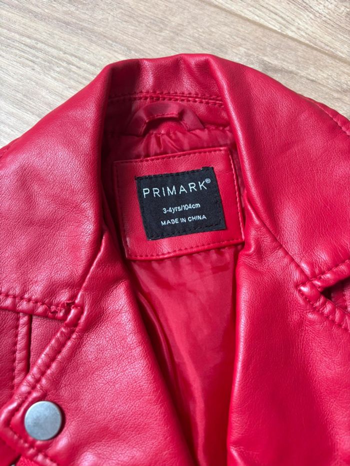 Veste blazer perfecto rouge - photo numéro 2