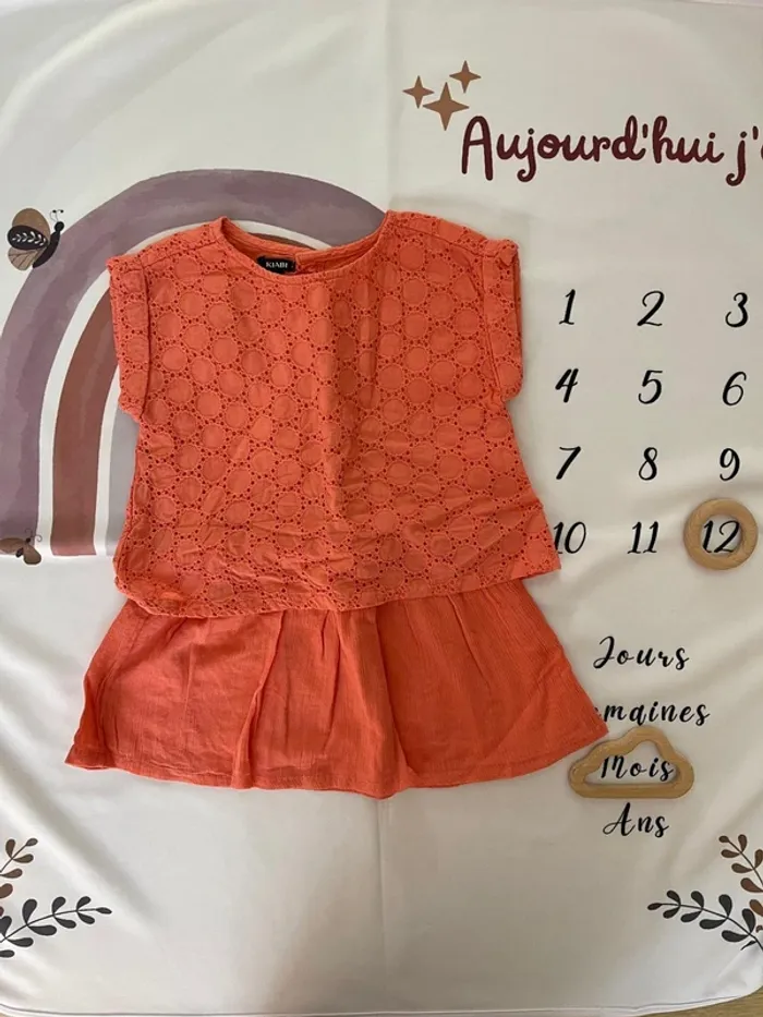👗 Lot de robes manches courtes bébé fille – Kiabi - photo numéro 2