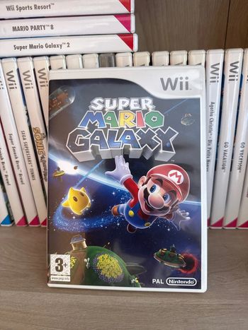 Super Mario galaxy jeu Wii