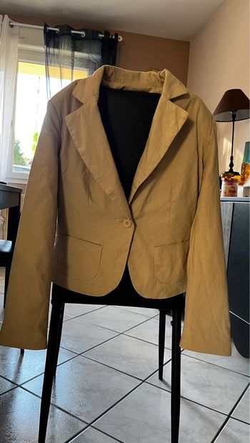 Veste tailleur en lin
