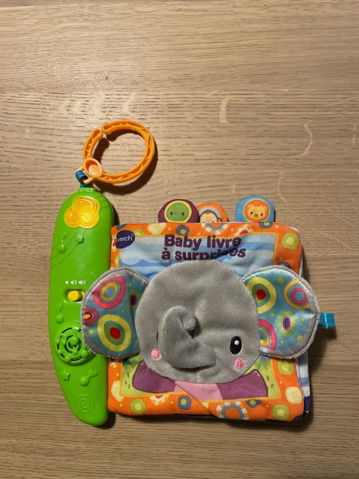 Baby livre à surprises vtech livre interactif - photo numéro 2