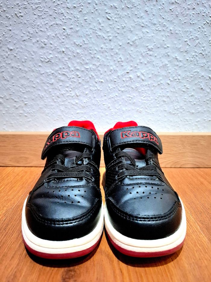Baskets Kappa garçon taille 28 – scratch + lacets décoratifs - photo numéro 6