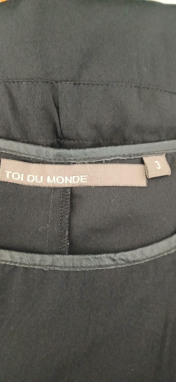 Robe mi saison Taille 42 marque Toi du monde - photo numéro 3