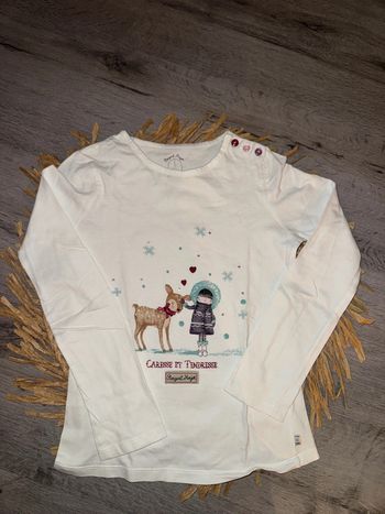 T shirt manches longues sergent major 8 ans