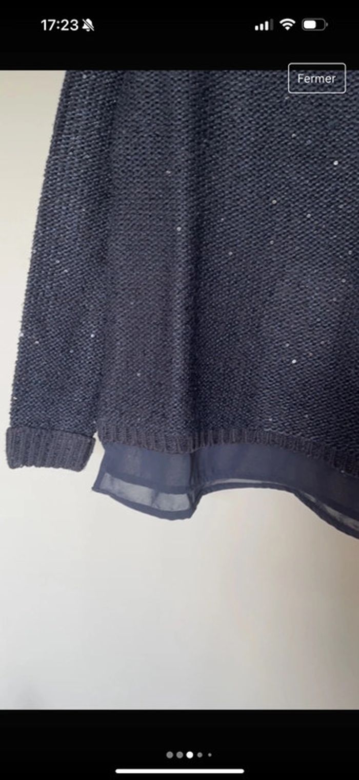 Pull femme avec paillettes - photo numéro 3