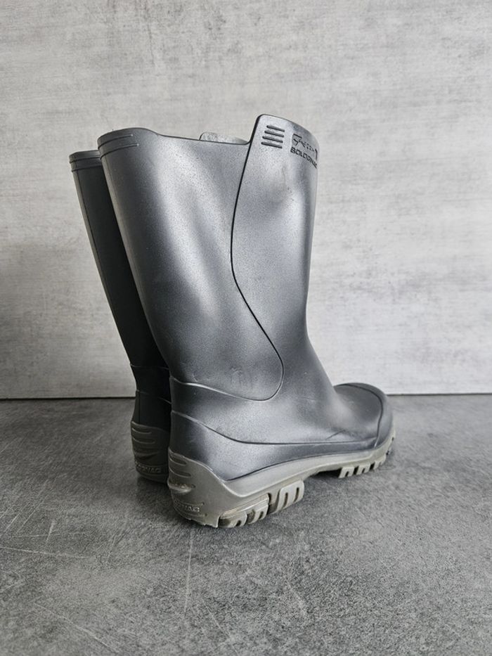 Bottes de pluie mixte - Pointure 37/38 - Solognac - Noires - photo numéro 2