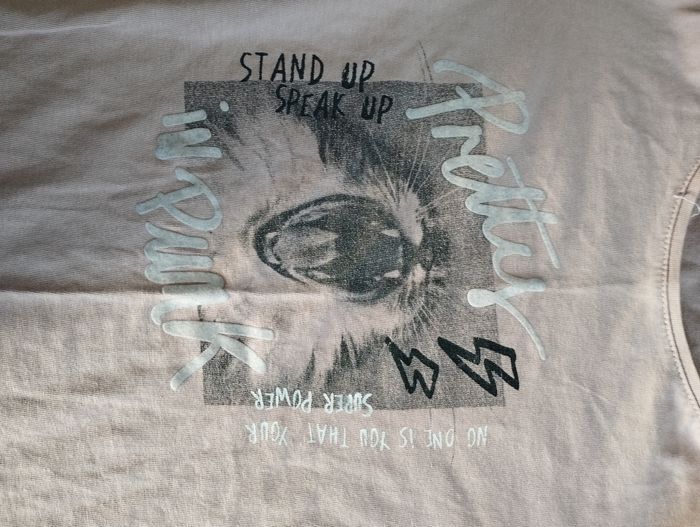 T shirt ml 10 ans fille - photo numéro 3