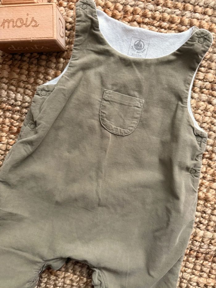 Combinaison velours côtelé Petit bateau 6mois / 68cm - photo numéro 2
