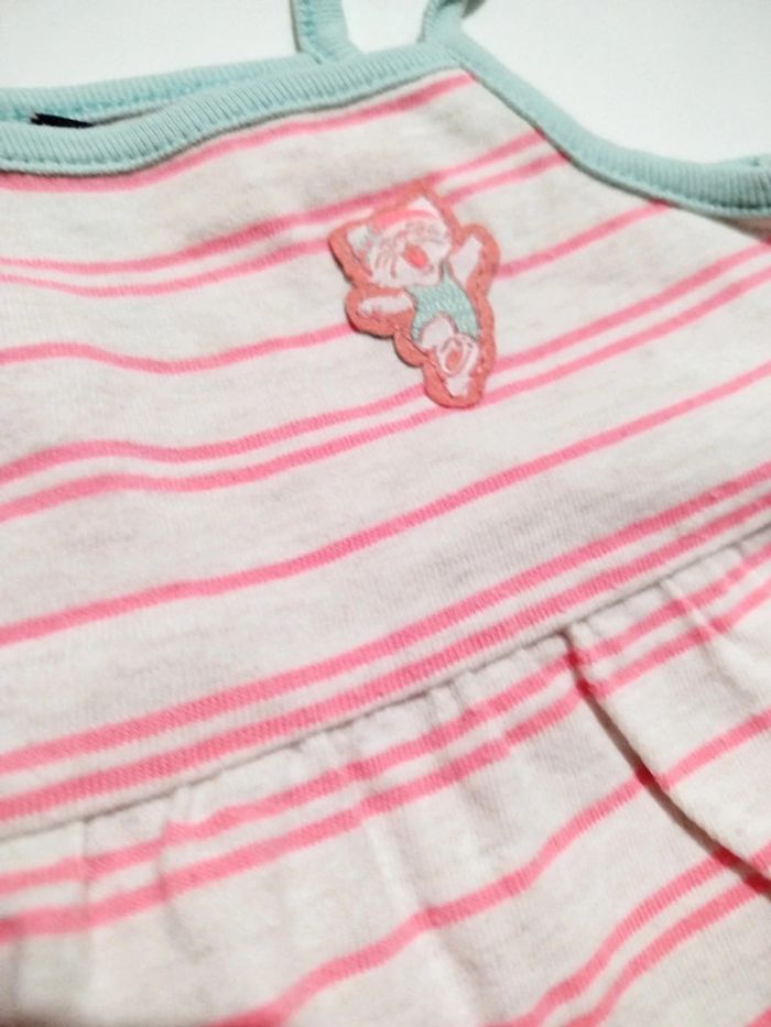 Combishort grenouillère barboteuse bombers Sergent Major 18 mois fille saison été - photo numéro 2