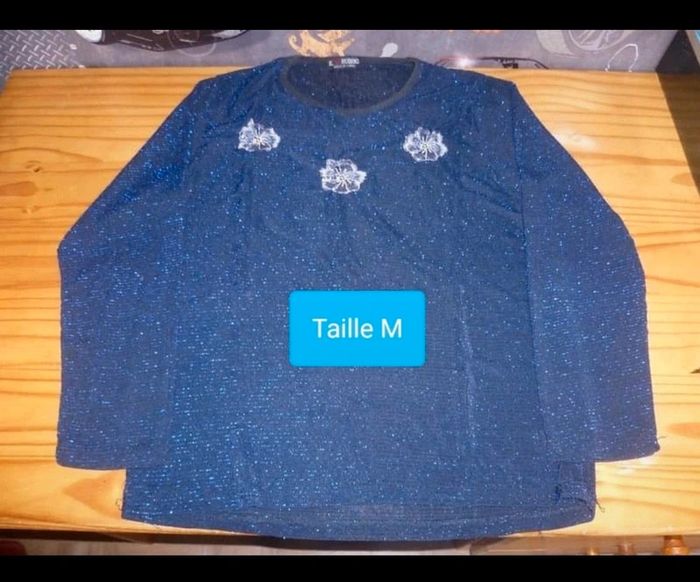 🔮 Taille 38 Tee shirt Scintillant 🔮 - photo numéro 3