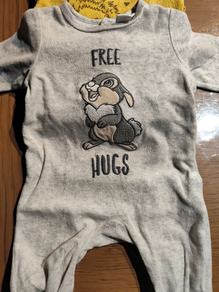 Lot de 4 pyjamas velours - photo numéro 2