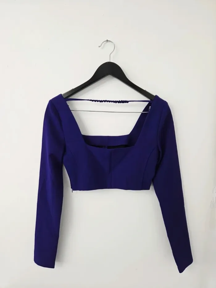 Beau crop-top Zara S (36) - photo numéro 5