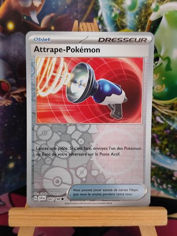 Attrape pokémon reverse 187/198 écarlate et violet