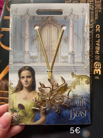 Collier la belle et la bête