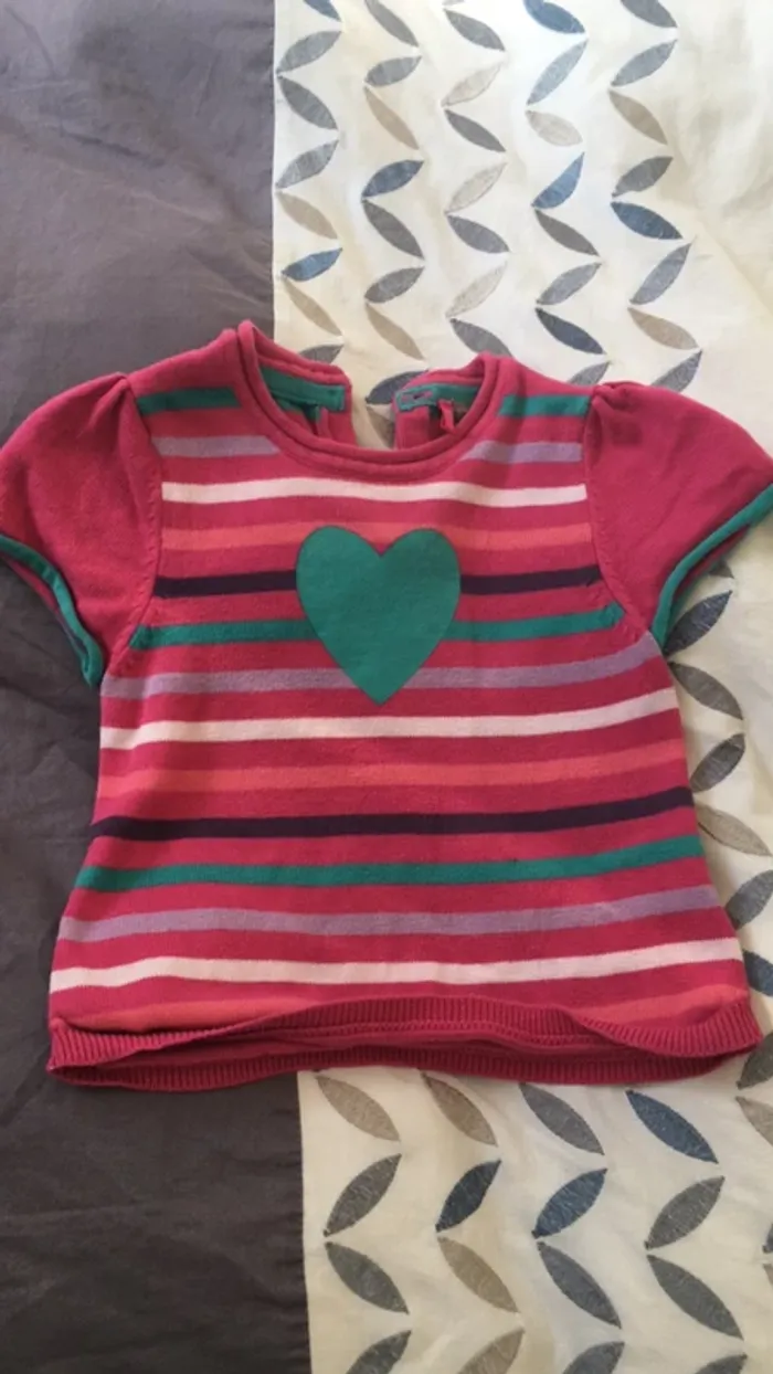 Pull manches courtes