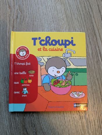 Livre T'choupi et la cuisine. Très bon état