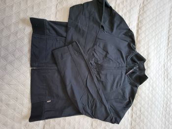 Blouson noir été Esprit Taille 40, style bombers