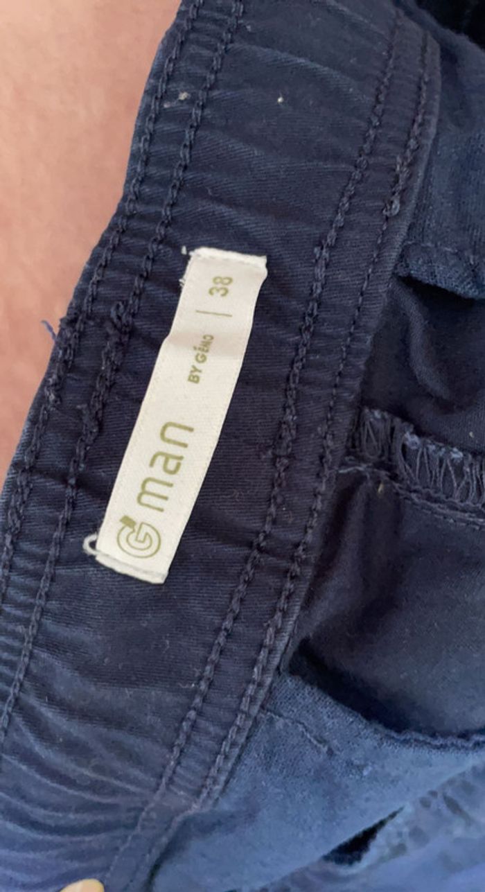Pantalon bleu homme - photo numéro 2
