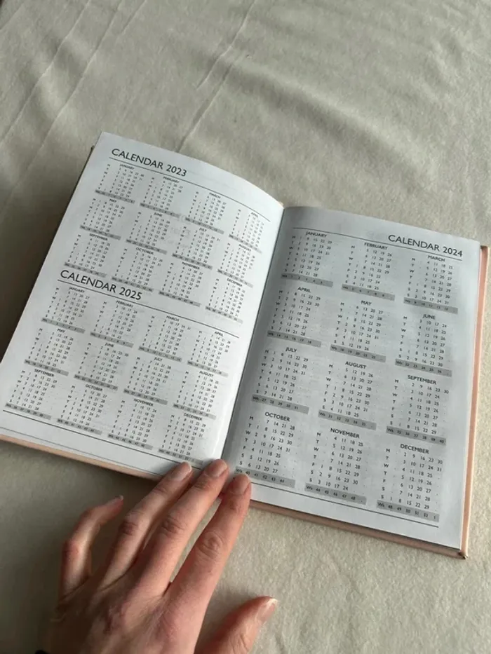 Agenda rose - photo numéro 2