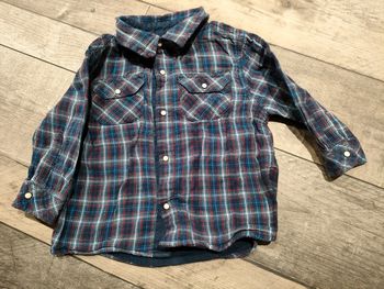 Chemise garçon 9 mois