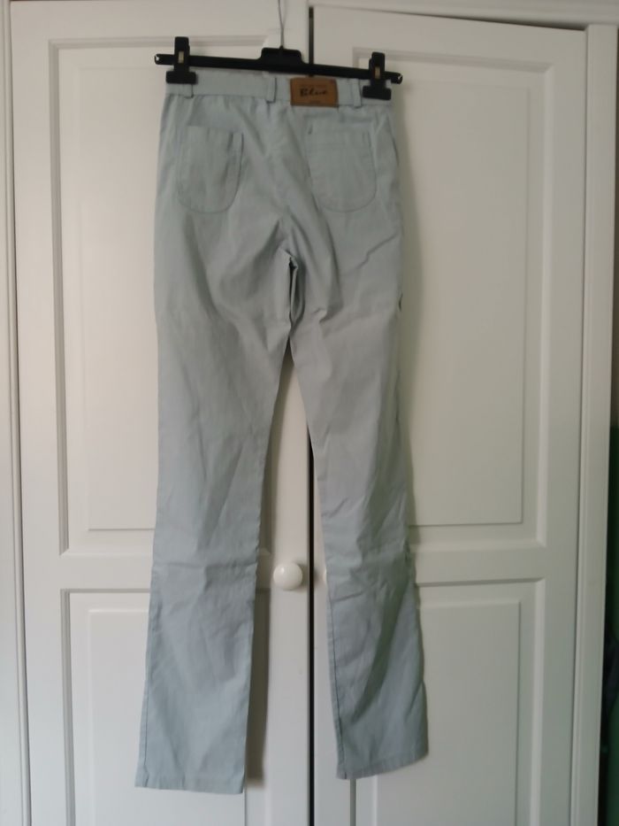 Jeans pantalon droit Denim bleu très clair 36/S - Naf Naf - photo numéro 2