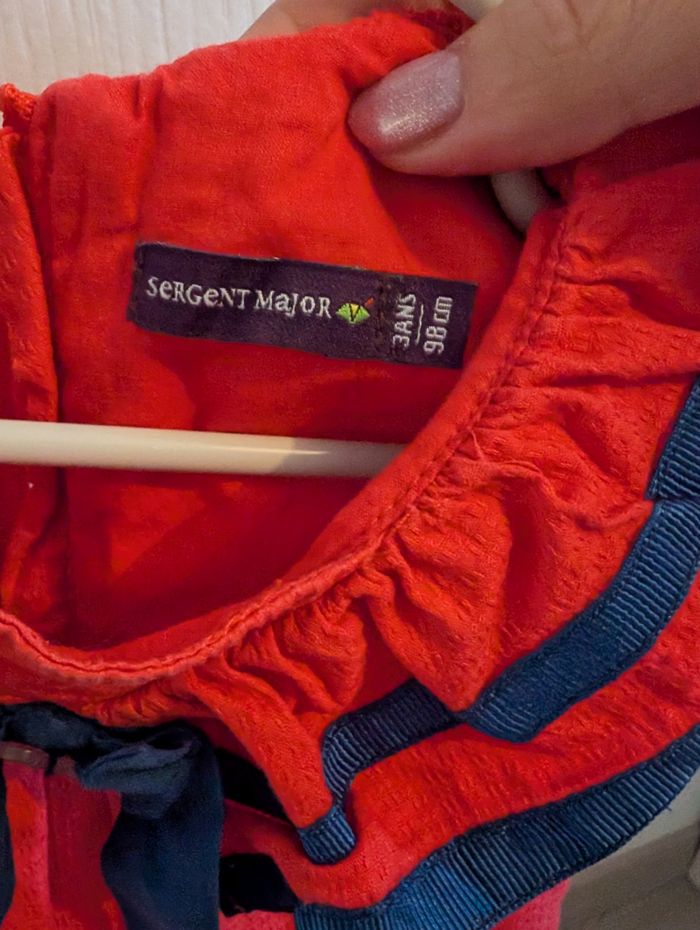 Robe marin sergent major 3 ans - photo numéro 4