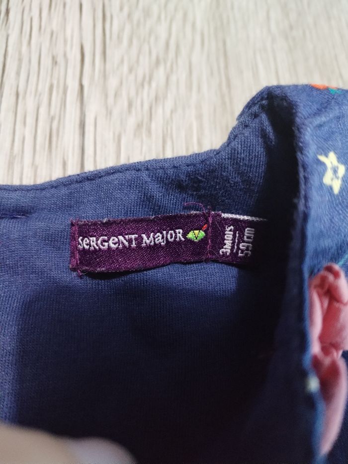 Combinaison short Sergent major 3 mois fille - photo numéro 3