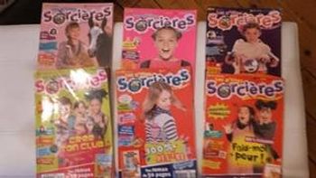 Lot de 6 livres Les p'tites sorcières