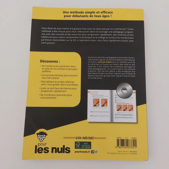 Livre + CD - Débuter la guitare pour les Nuls - photo numéro 2