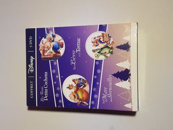 coffret 3 DVDs disney sous blister