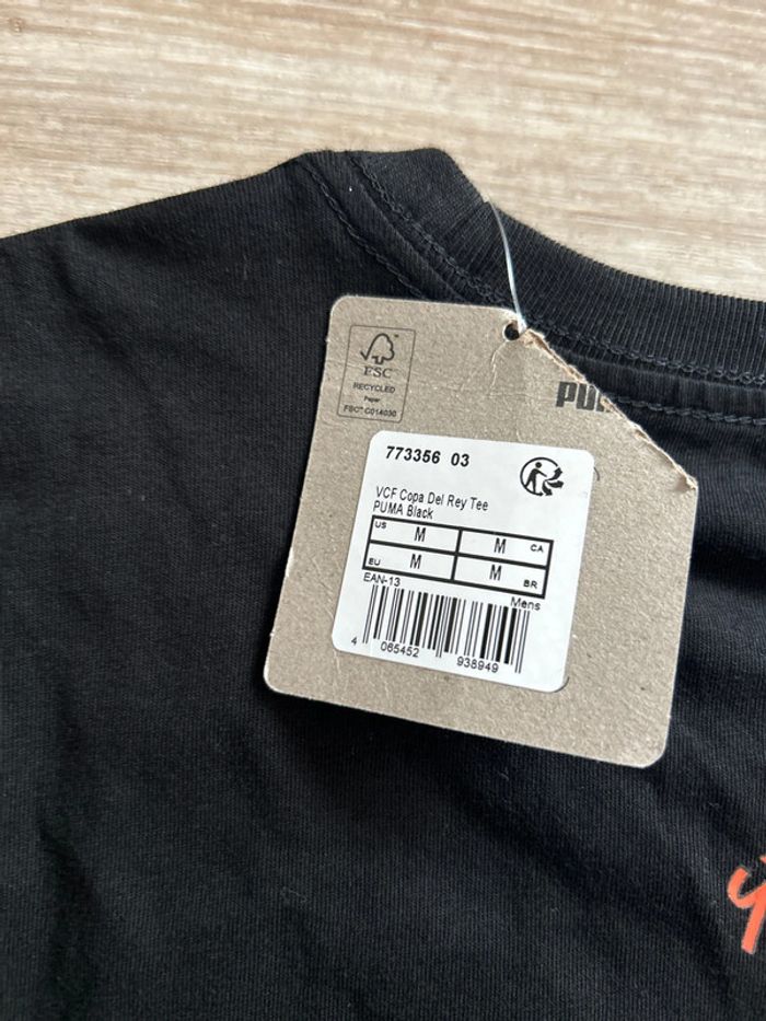 T-shirt fans, supporter football Puma Valencia C.F M - photo numéro 3