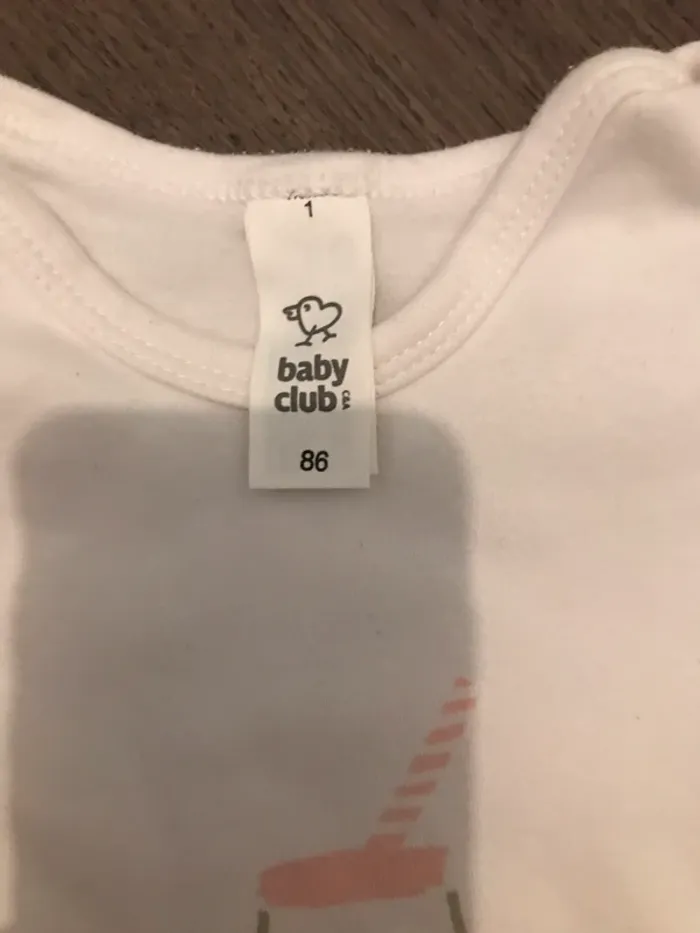 Body 18 mois baby club neuf - photo numéro 3
