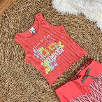 T-shirt débardeur fille O’kids Vertbaudet - 6 ans