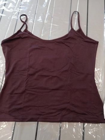 Débardeur taille m bordeaux