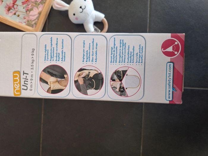 Porte-bébé utilisé une fois avec boîte Marque safety très bon état - photo numéro 4