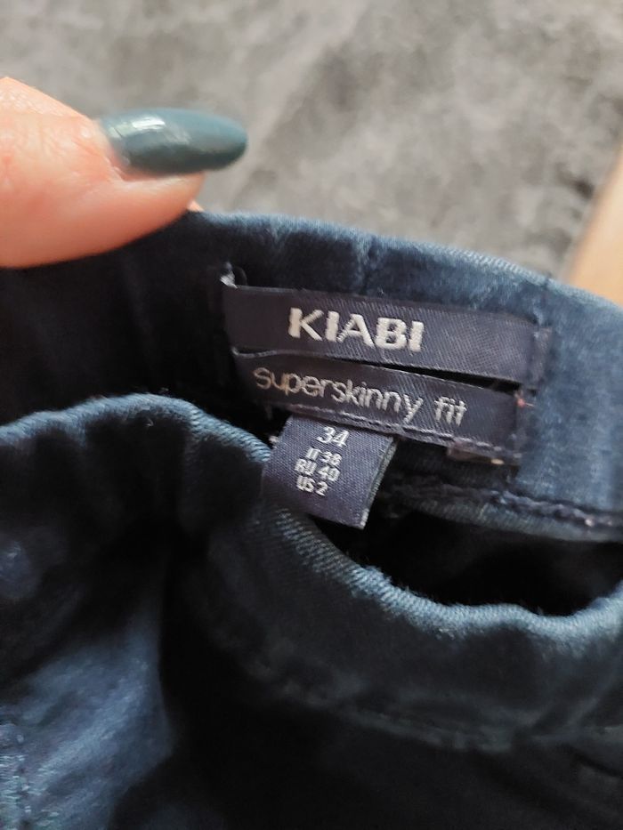 Lot jeans/jegging fille ado Kiabi T.34 TBE 👩 - photo numéro 9