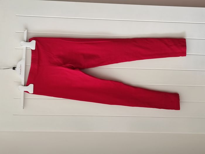 ❤️ Legging fille 8 ans – Rouge – Très bon état - photo numéro 3