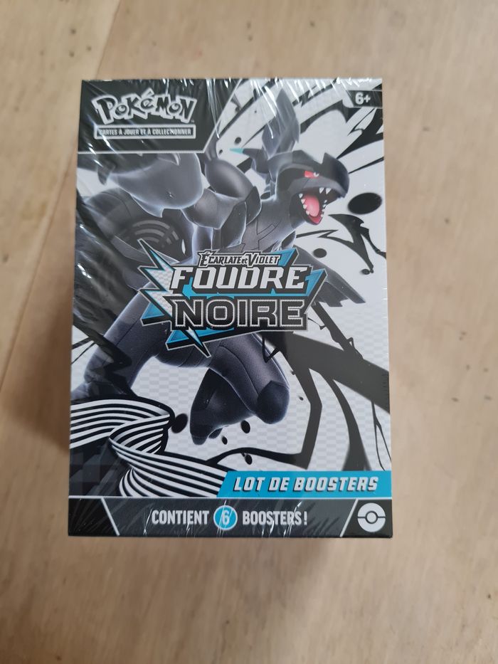 Pokemon EV10.5 le bundle 6 boosters Foudre Noire