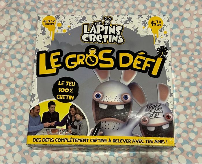 Jeu de société Le gros défi