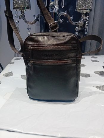 Pochette longchamp homme en cuir