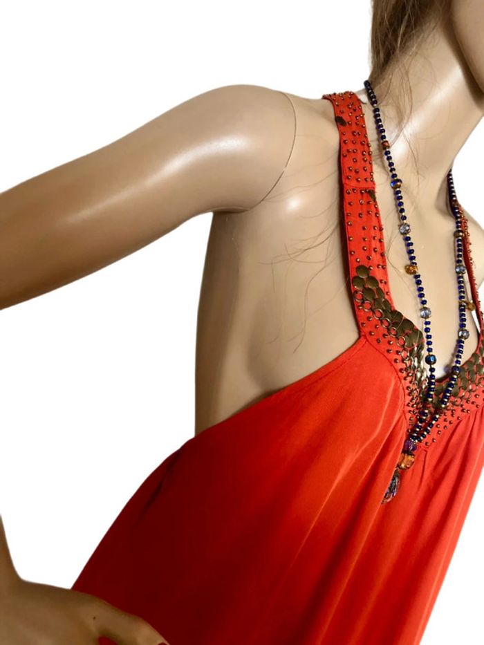 🌞🌿Robe Bohème ethnique Chic Artisanat Balinais Ethnic backless dress🌿🌞 - photo numéro 5