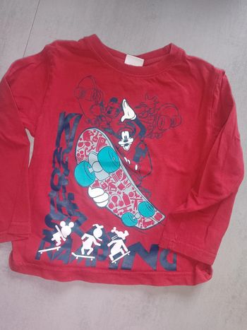 Tee short manches longues 3/4 ans