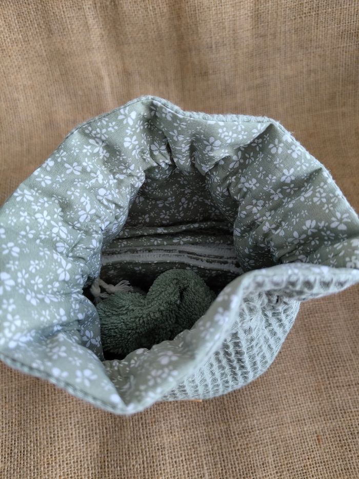 Bourse cadeau beauté - vert amande - photo numéro 7