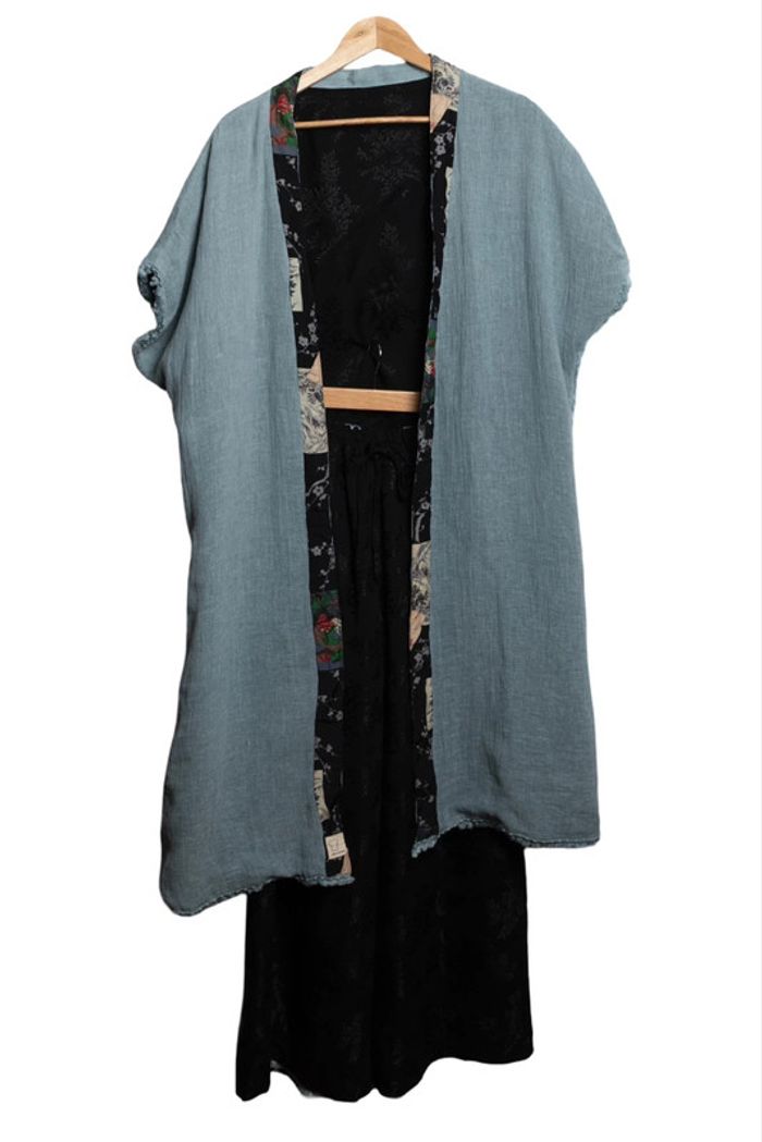 Ensemble Kimono veste + tailleur Tilli Paris Taille S/M - photo numéro 13
