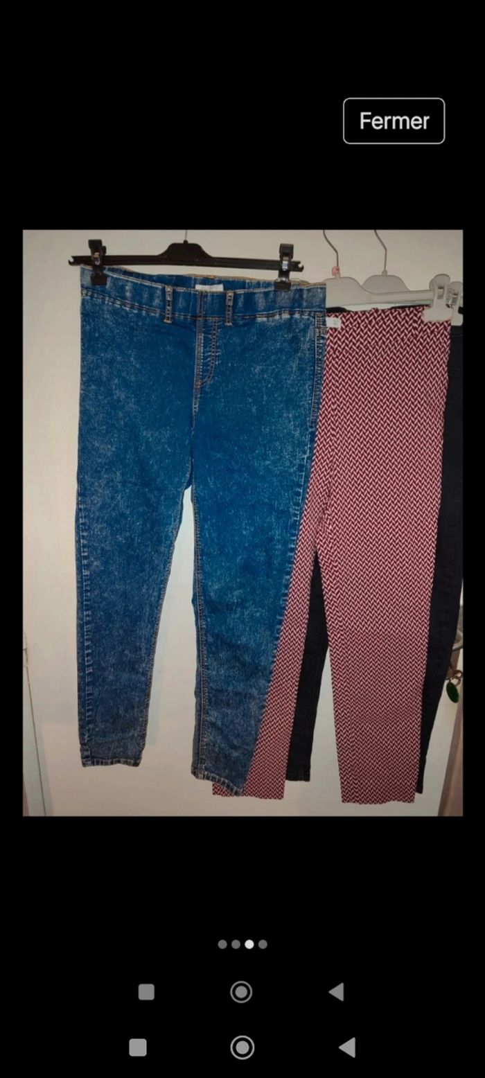 Lot 3 pantalons taille 40 - photo numéro 4